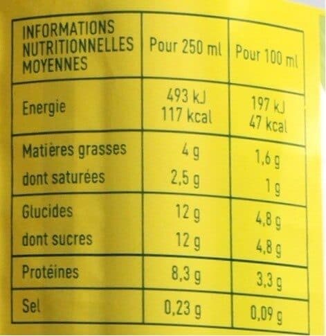Monoprix Lait demi-écrémé stérilisé UHT, certifié AB packshot