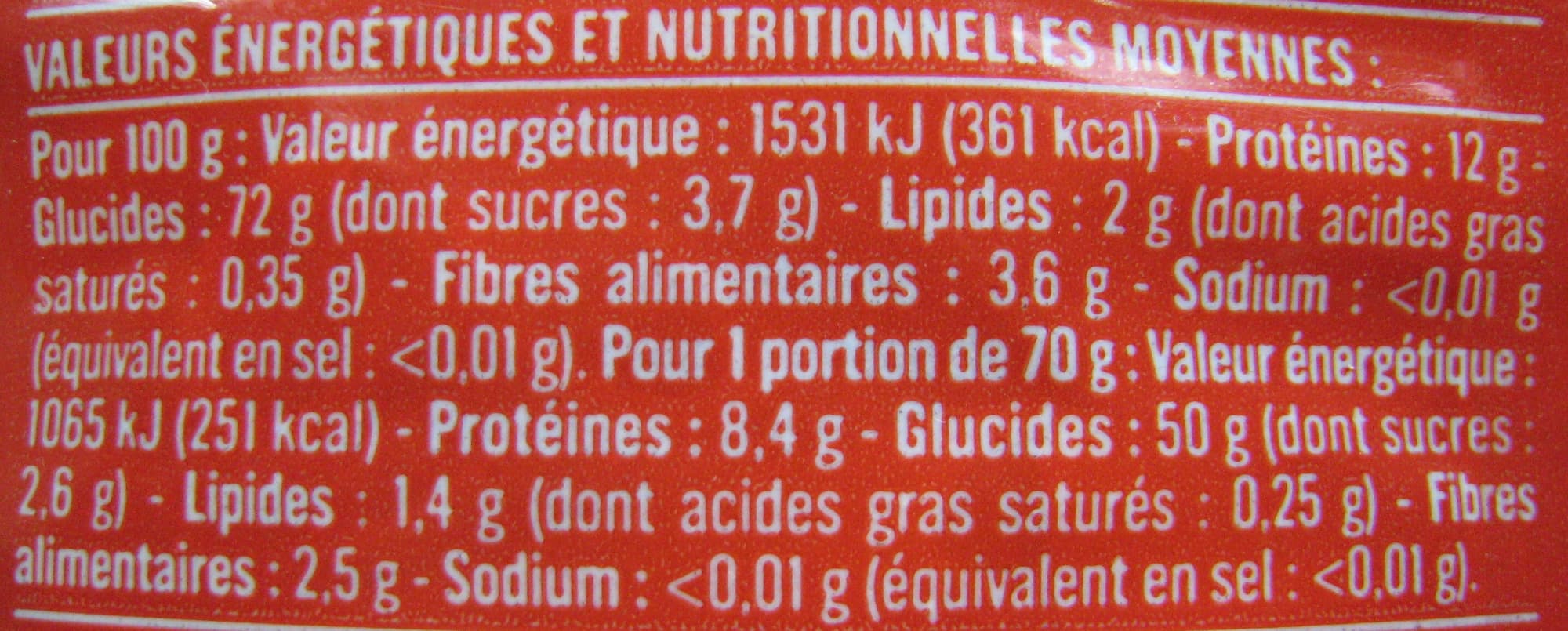 Monoprix Penne Rigate (Al dente 12 mn) packshot