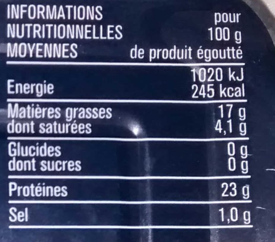 Monoprix Sardines à l'huile d'olive packshot