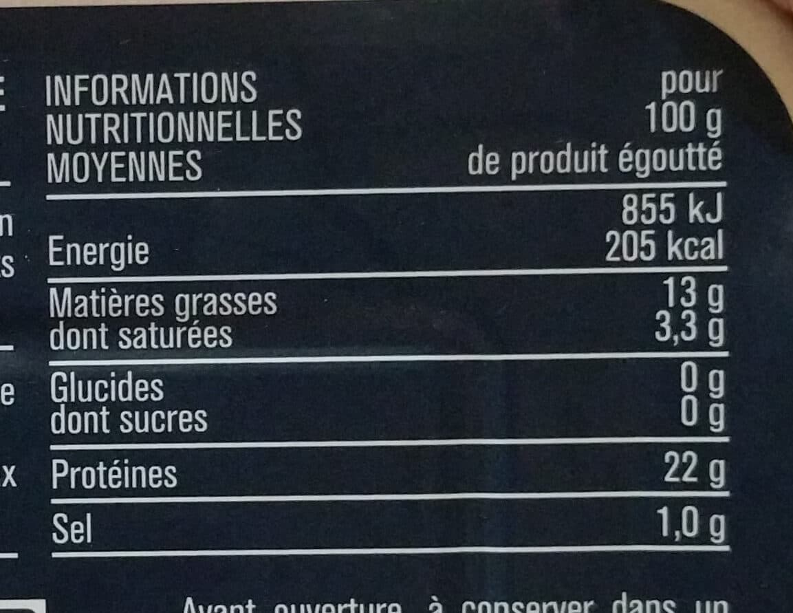 Monoprix Filets de sardines à l'huile d'olive vierge extra packshot