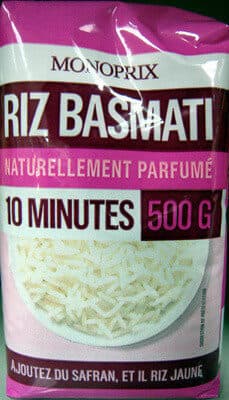 Monoprix Riz Basmati packshot