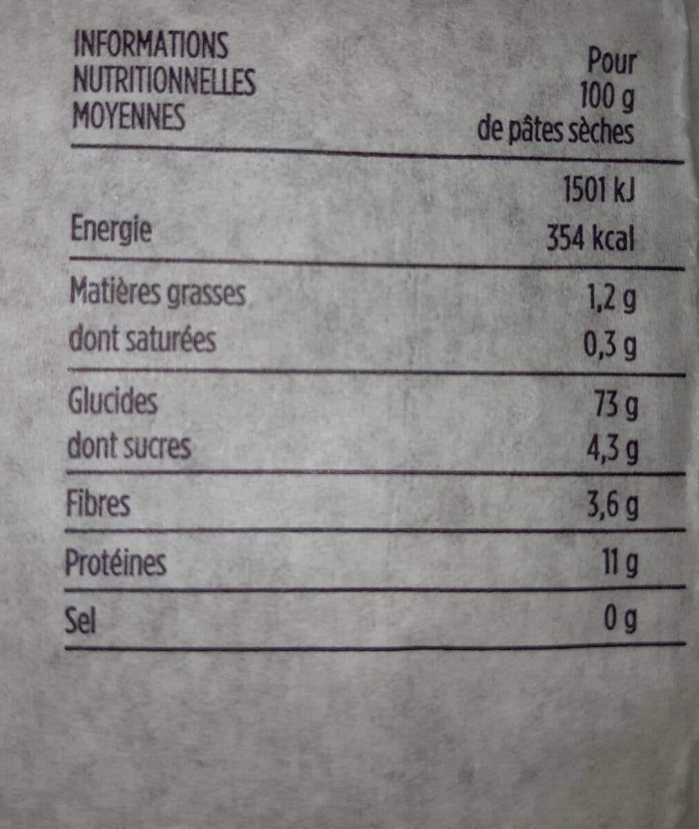 Monoprix Conchiglie tricolore extrudées au bronze packshot