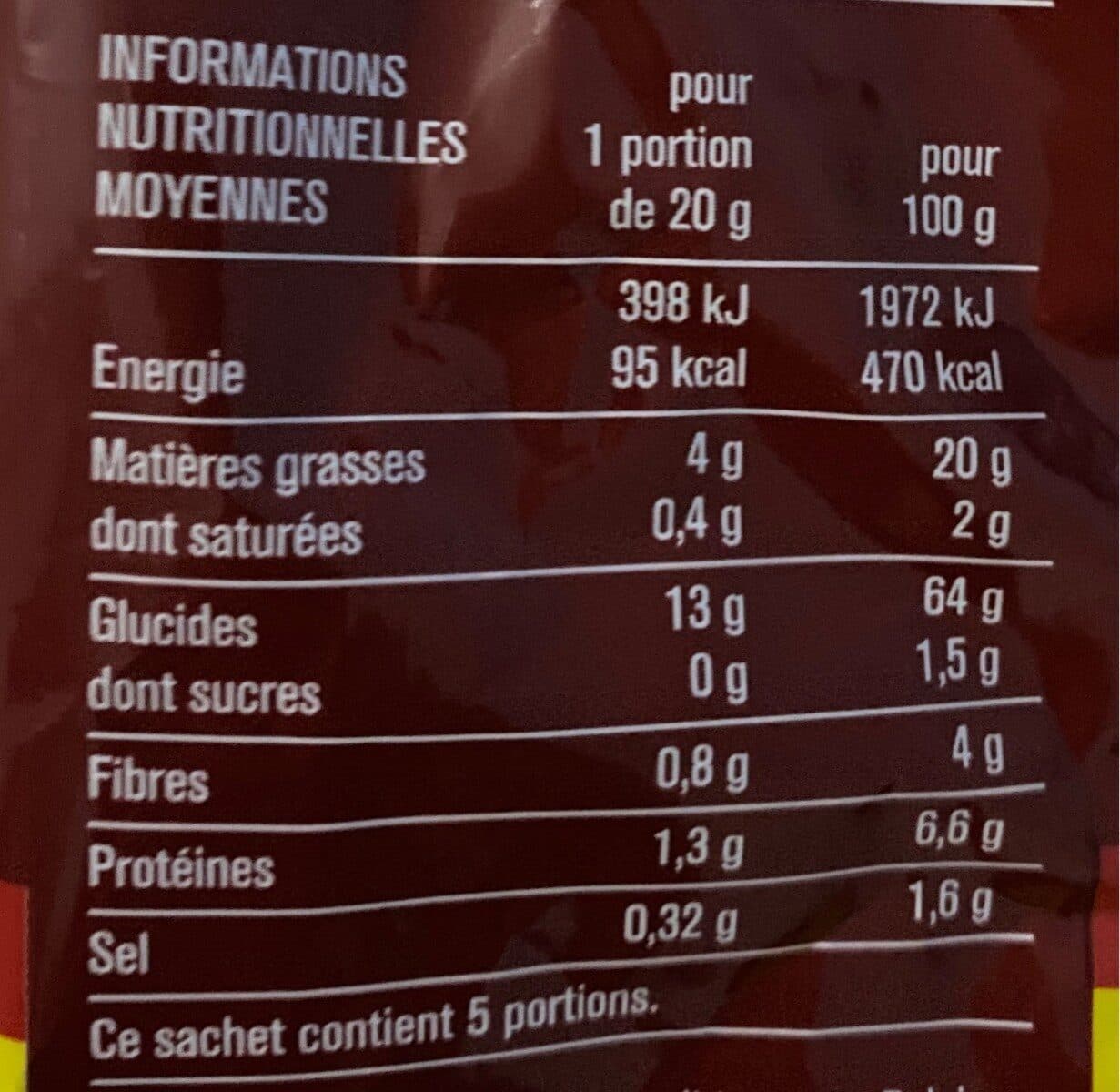Monoprix Tortillas Chips goût Chili packshot