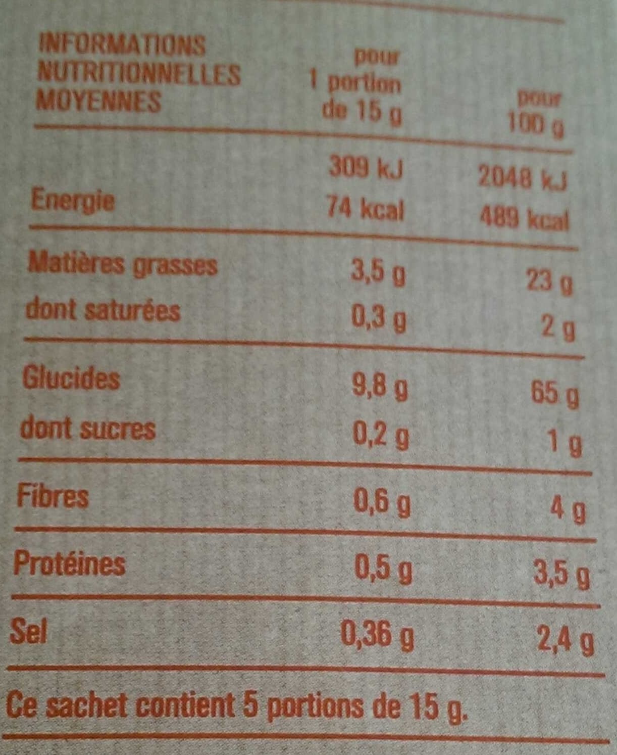 Monoprix Pétales soufflés croquants packshot