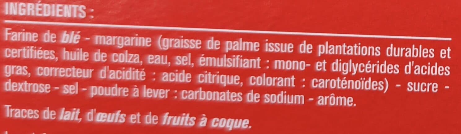 Monoprix Palmiers feuilletés et dorés packshot