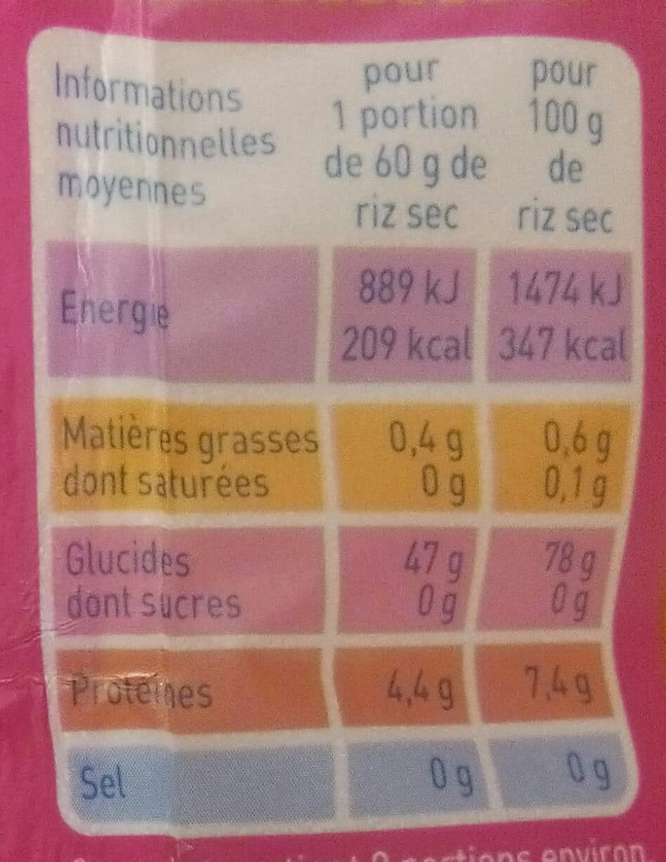 Monoprix Riz long blanc Bio Monoprix packshot