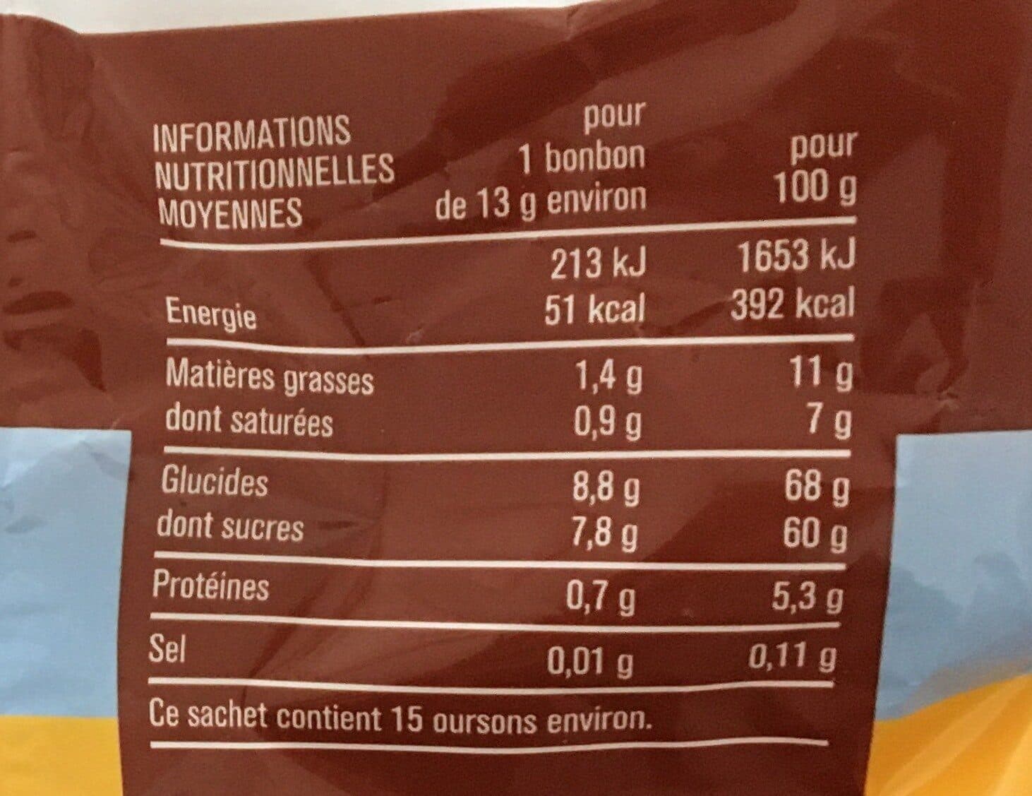 Monoprix Oursons guimauve fantaisie packshot