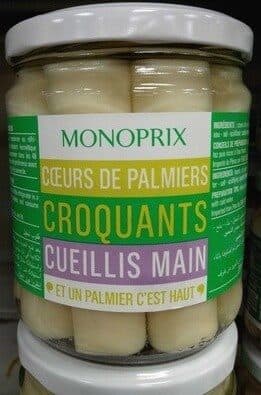 Monoprix Coeurs de palmiers packshot