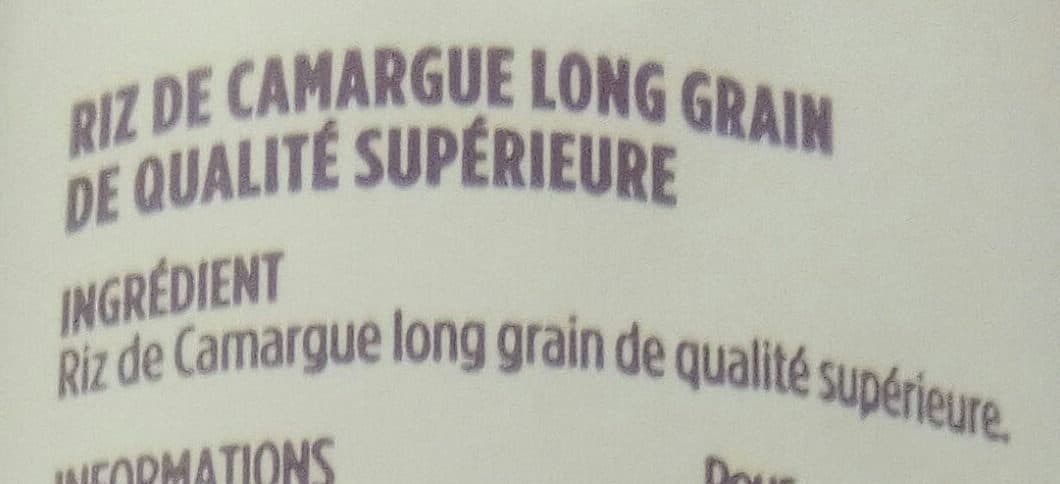 Monoprix Riz long blanc Camargue Monoprix Gourmet packshot