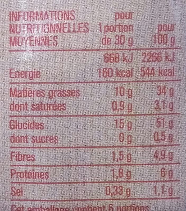 Monoprix Chips dorées nature packshot