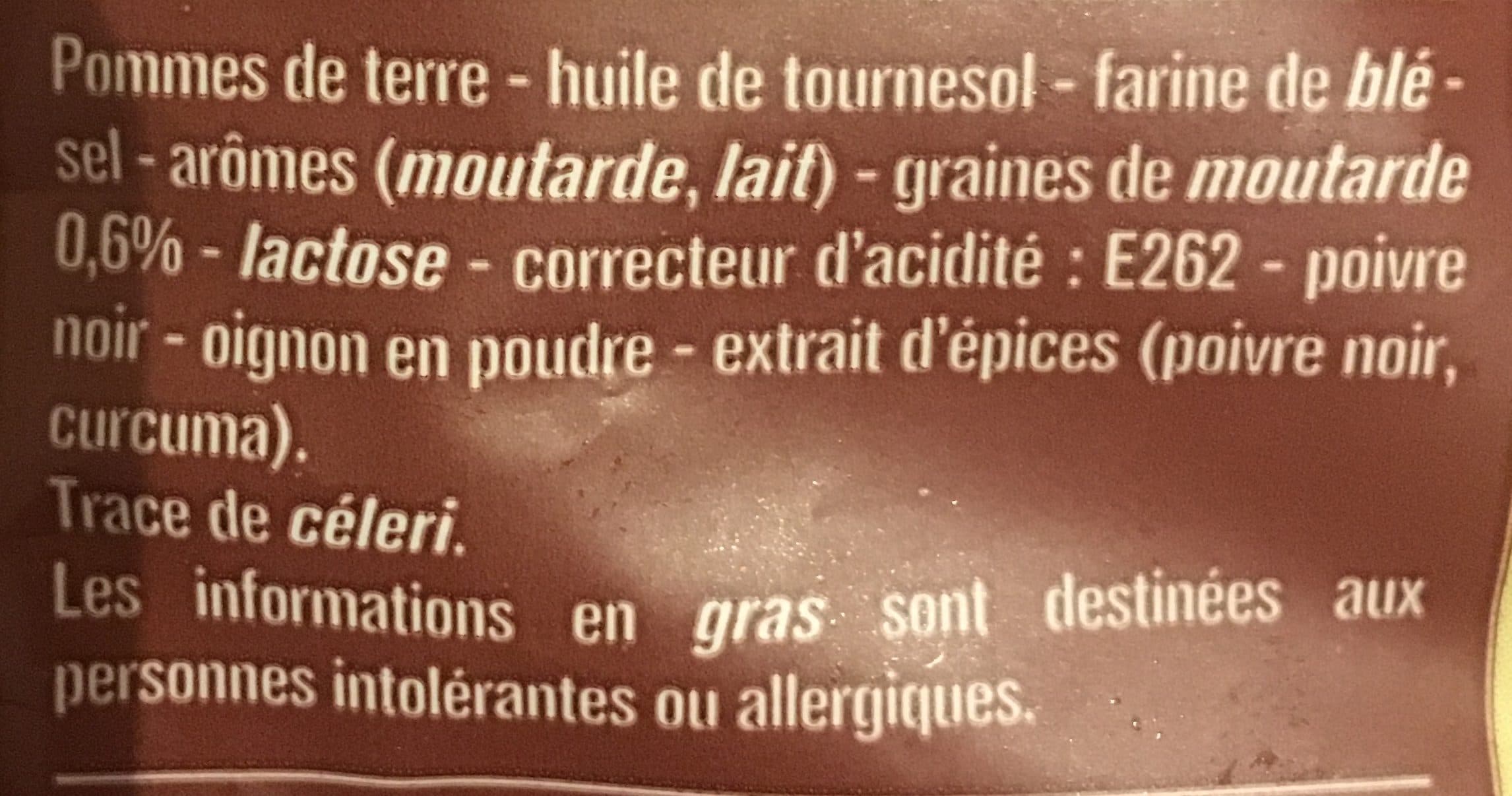 Monoprix Chips à l'ancienne saveur moutarde packshot