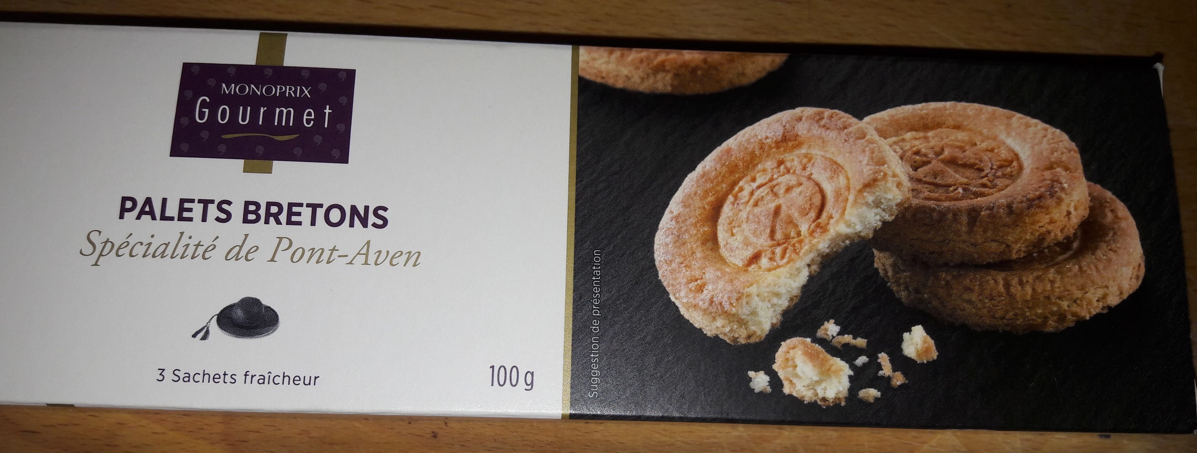 Monoprix Palets bretons, spécialité de Pont-Aven packshot