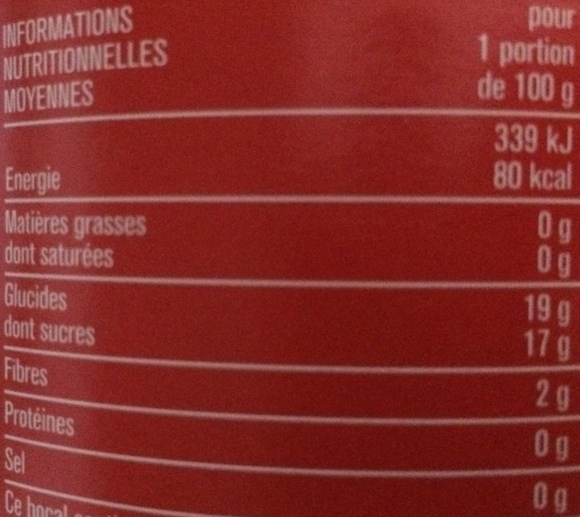 Monoprix Dessert de pomme sans colorant ni conservateur packshot