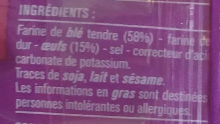 Monoprix Nouilles recette asiatique aux oeufs packshot