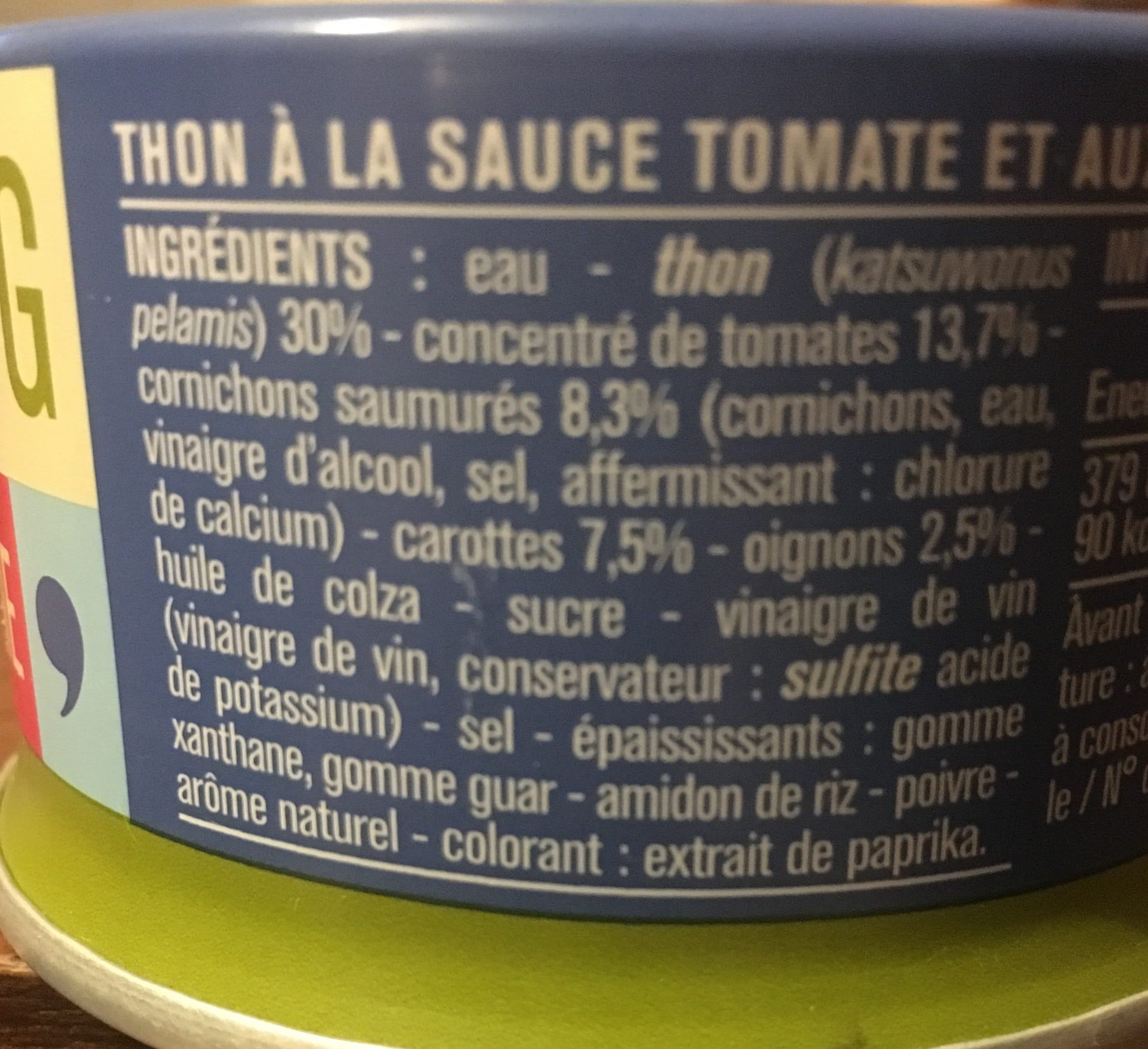 Monoprix Thon à la Catalane sauce tomate et légumes packshot