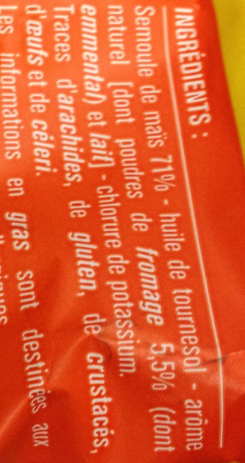 Monoprix Crackets croustillants goût emmental packshot