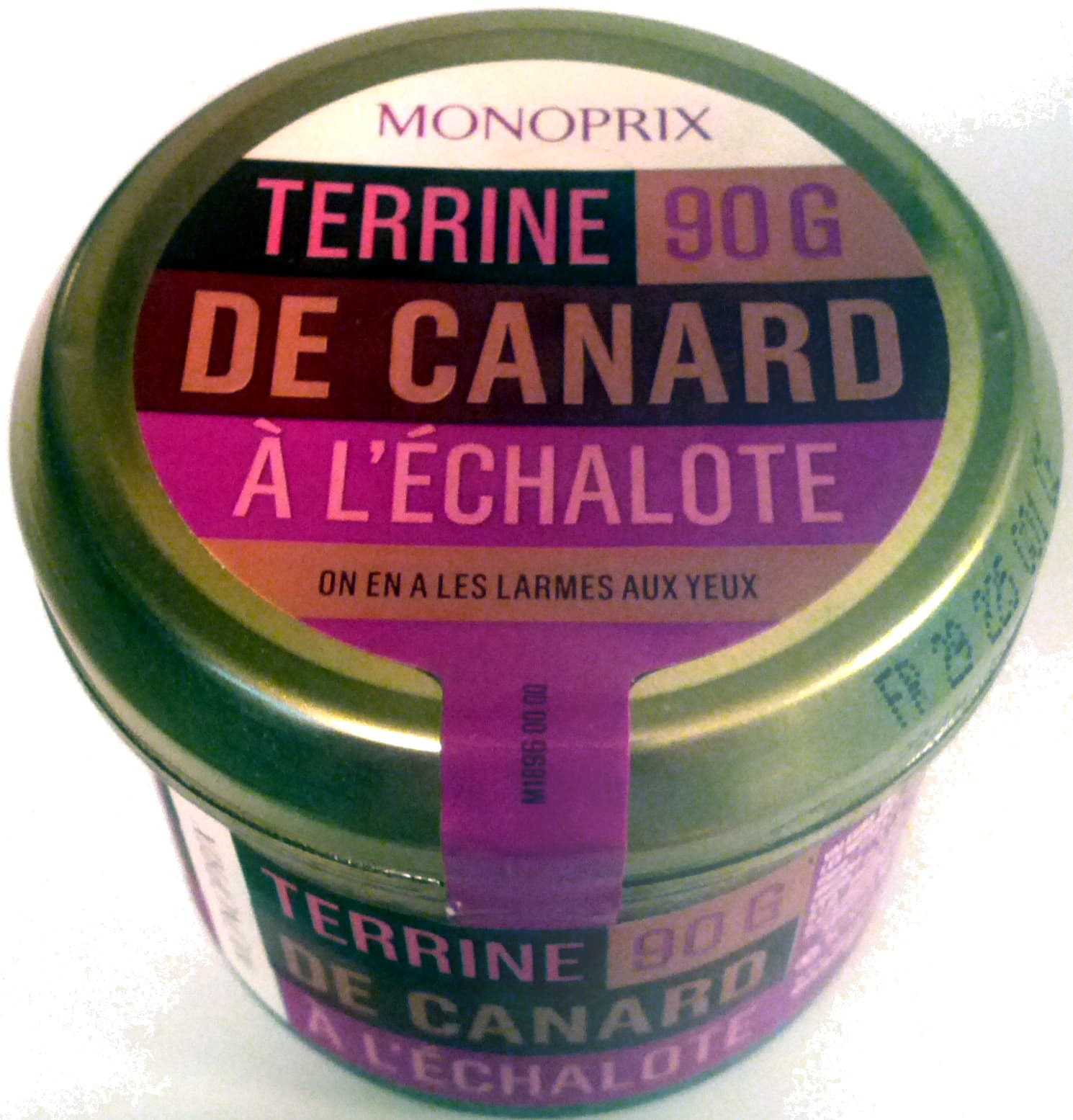 Groupe Casino Terrine de canard à l'échalote packshot