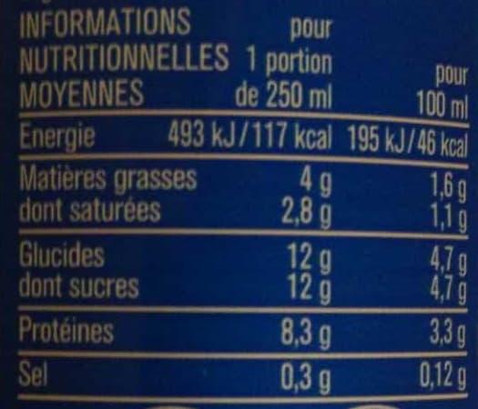 Groupe Casino Lait Demi-Écrémé packshot