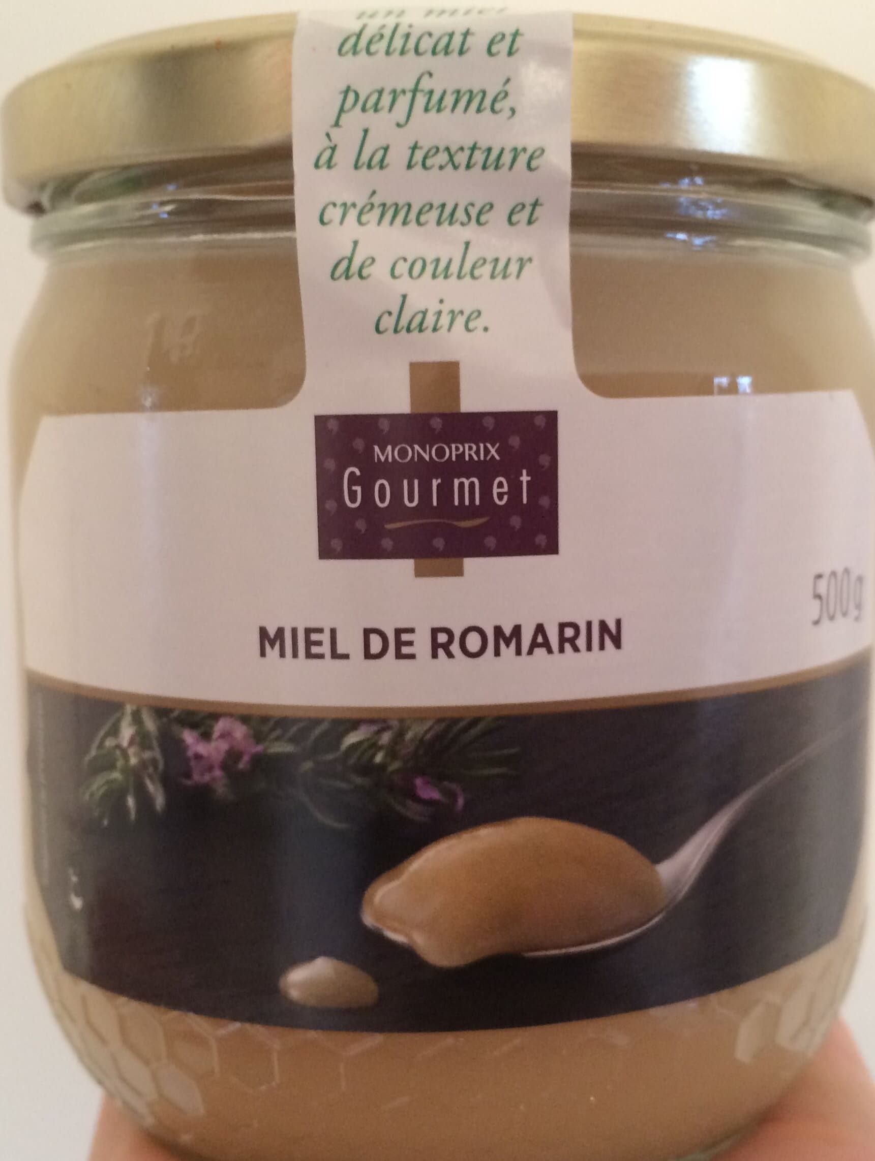 Monoprix Miel de romarin packshot