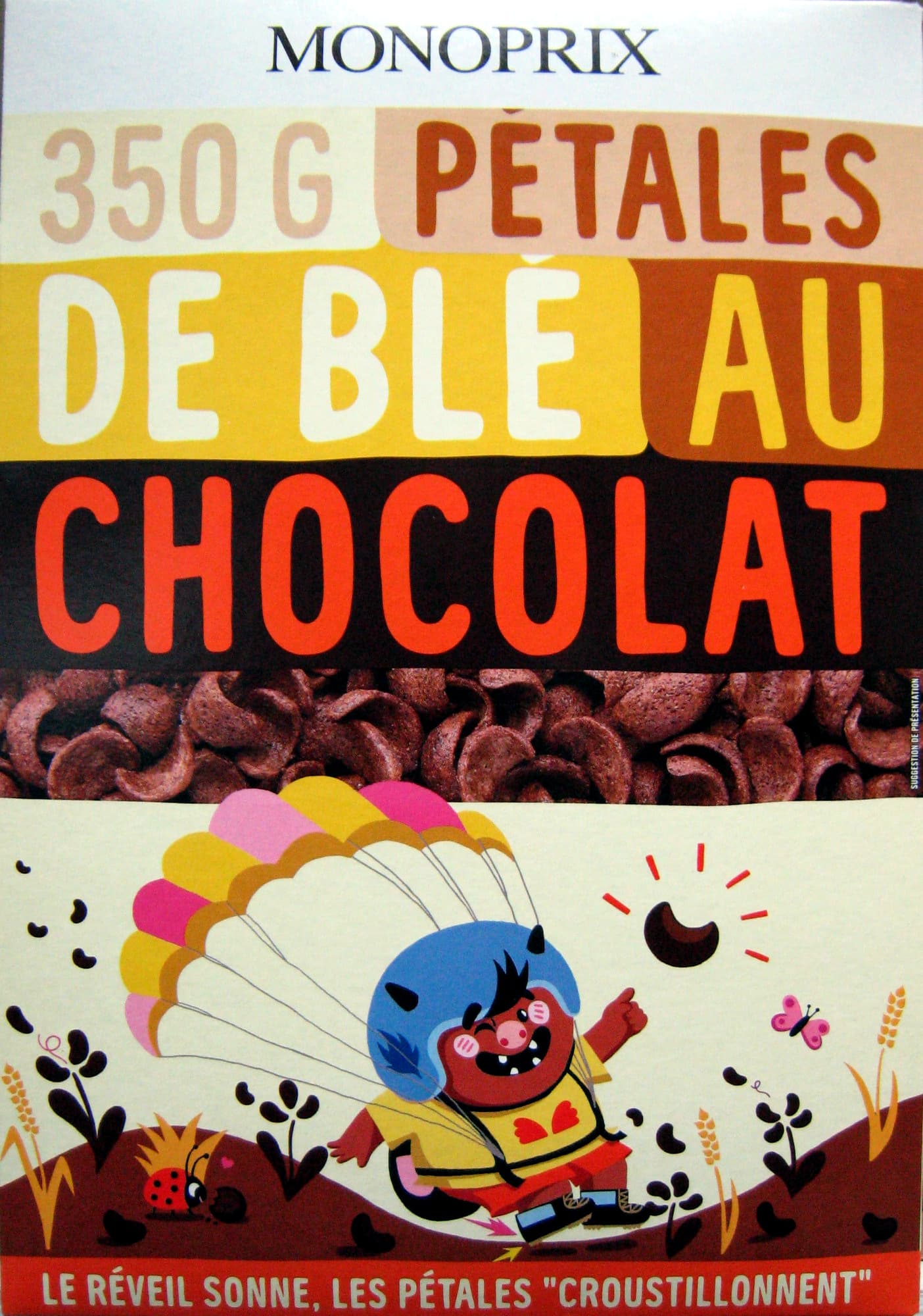 Monoprix Pétales de blé au chocolat packshot