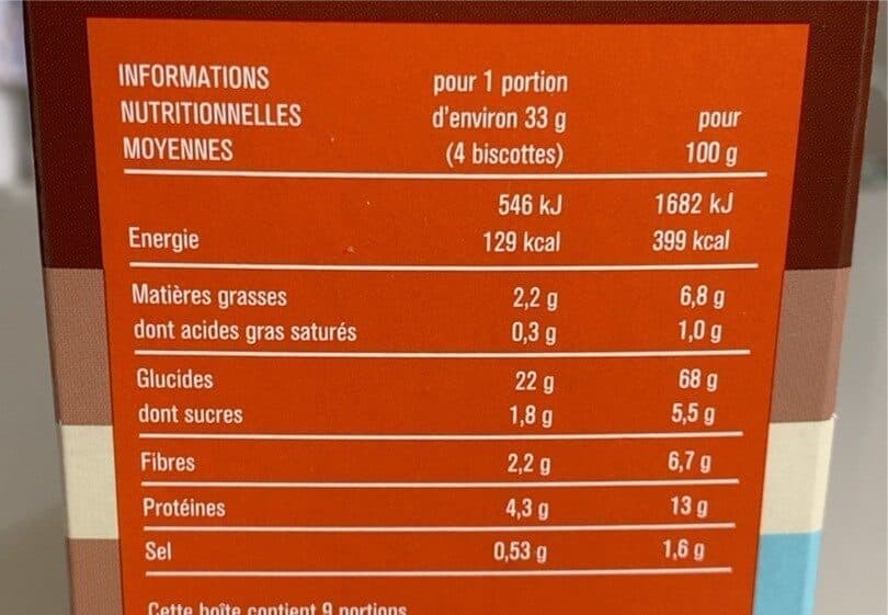 Monoprix Biscottes aux 6 céréales packshot