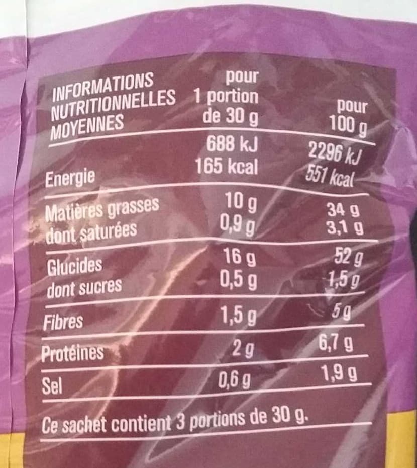Monoprix Chips saveur vinaigre balsamique packshot
