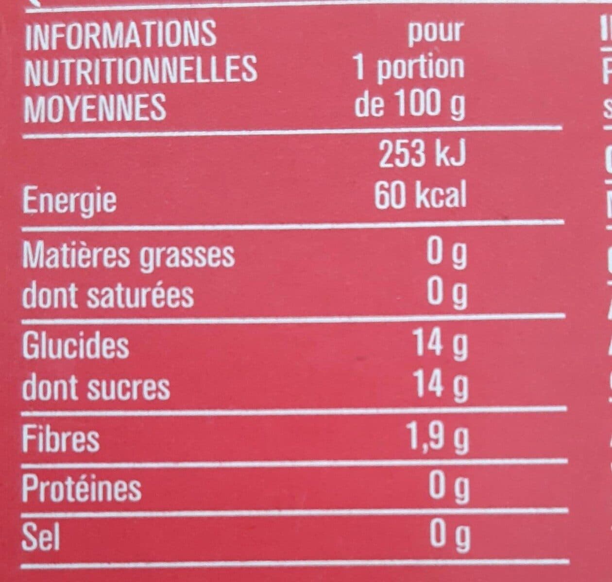 Monoprix Compote allégée pomme pêche packshot