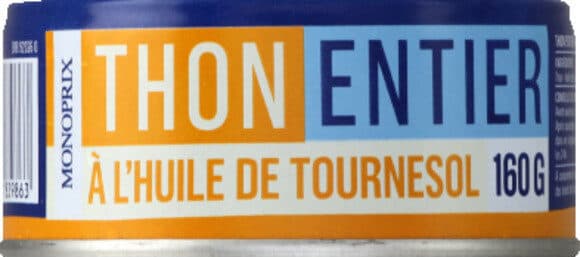 Monoprix Thon à l'huile de tournesol packshot