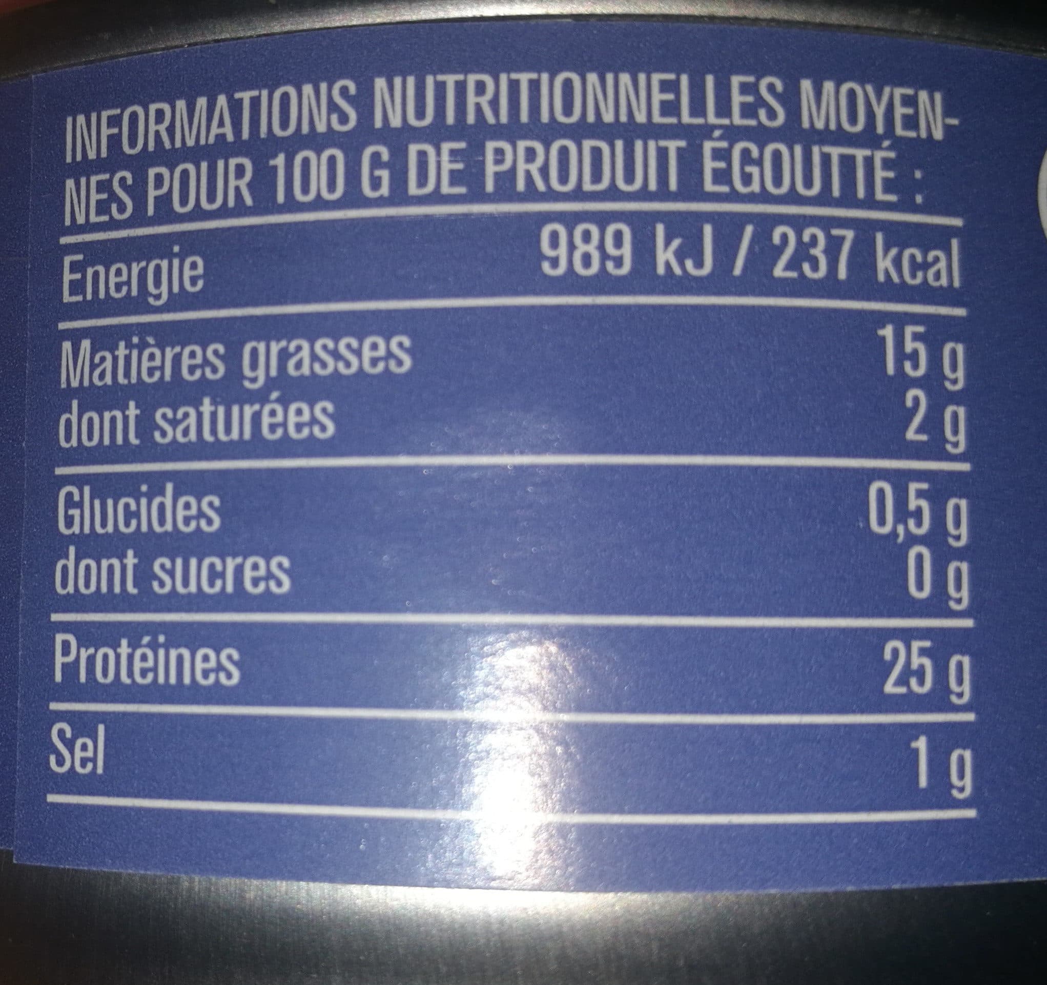 Monoprix Thon à l'huile de tournesol packshot