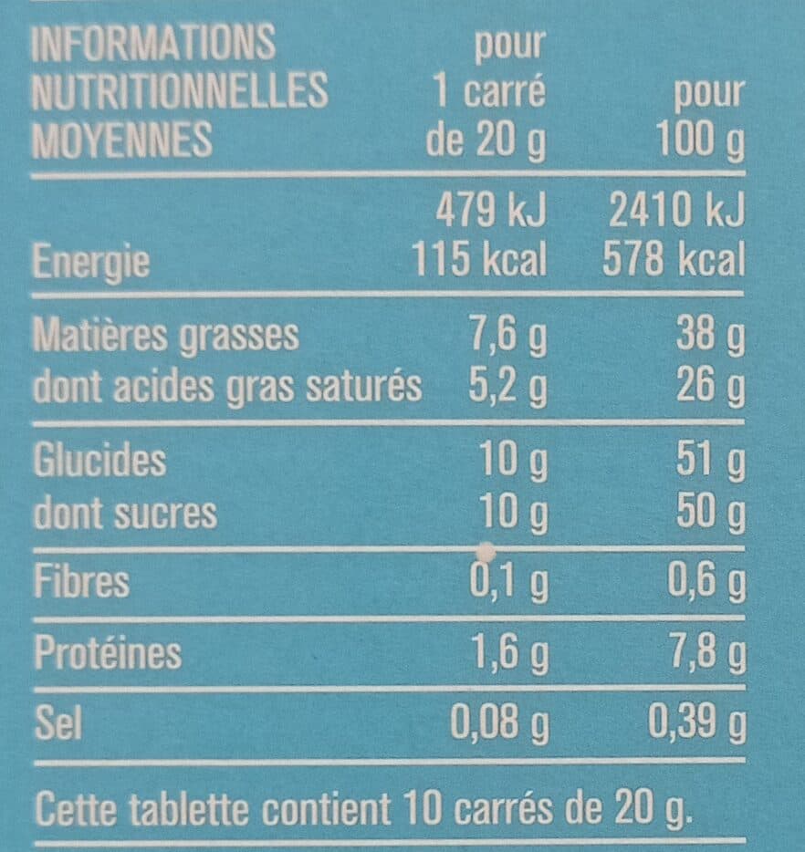 Monoprix Chocolat blanc à la noix de coco caramélisée packshot
