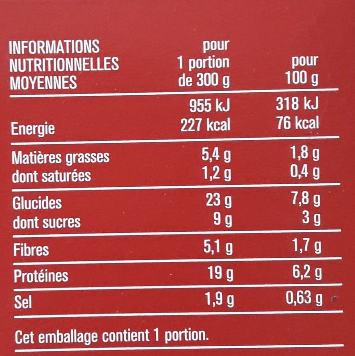 Monoprix Bœuf Bourguignon, Pommes de Terre et Petits Légumes packshot