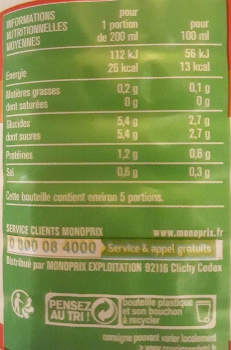 Groupe Casino 100 % Pur Jus Tomate packshot