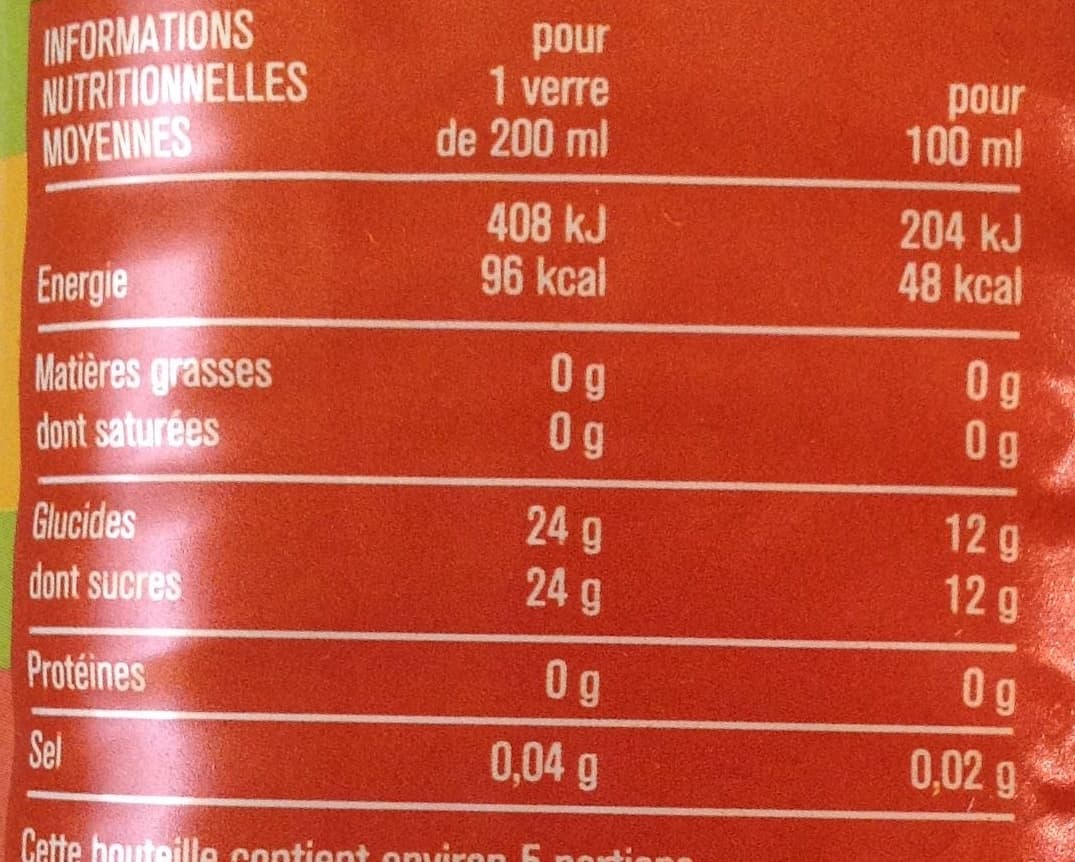 Groupe Casino 100 % Pur Jus Ananas packshot