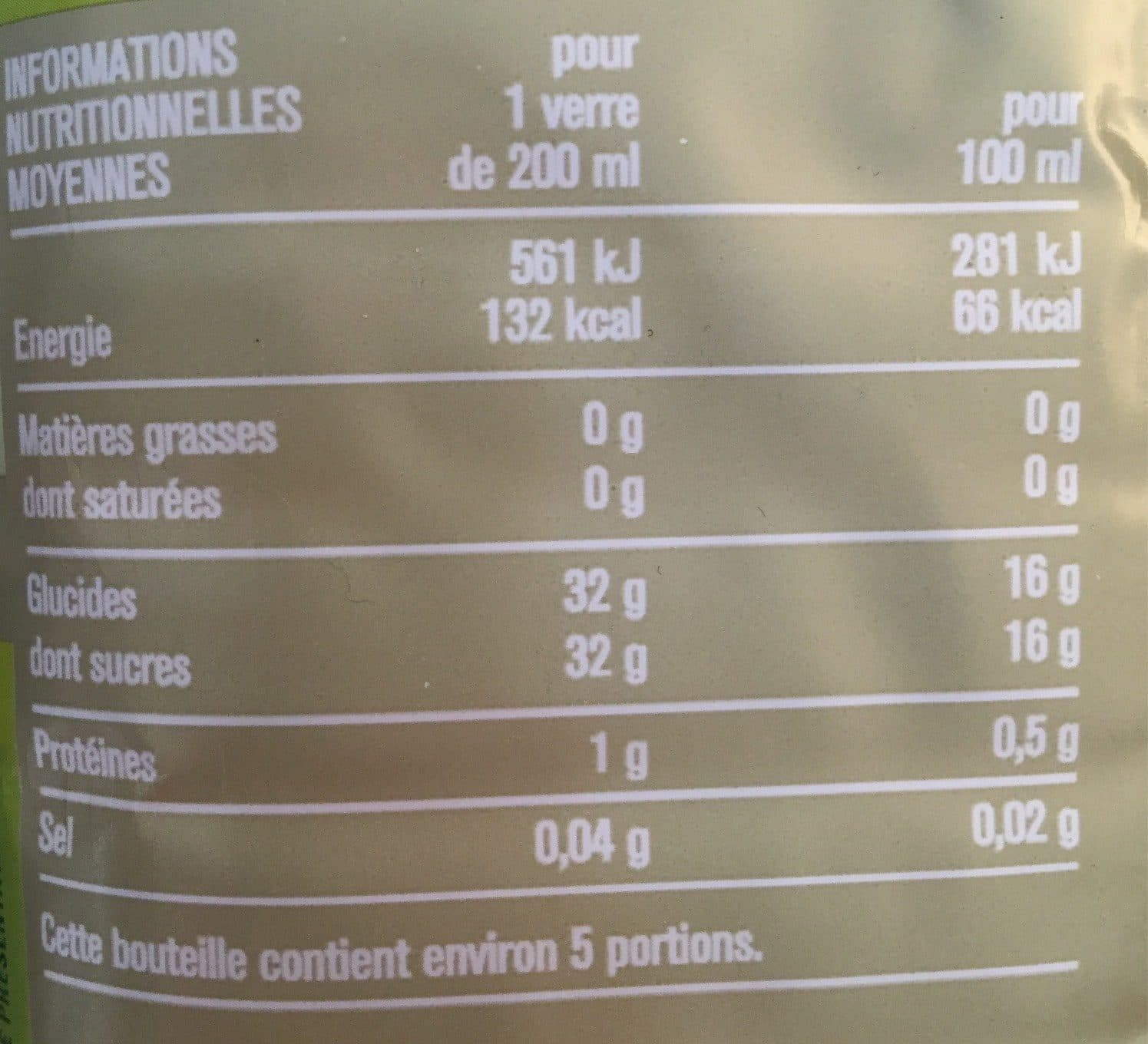Monoprix 100% Pur Jus Raisin Blanc Muscaté packshot