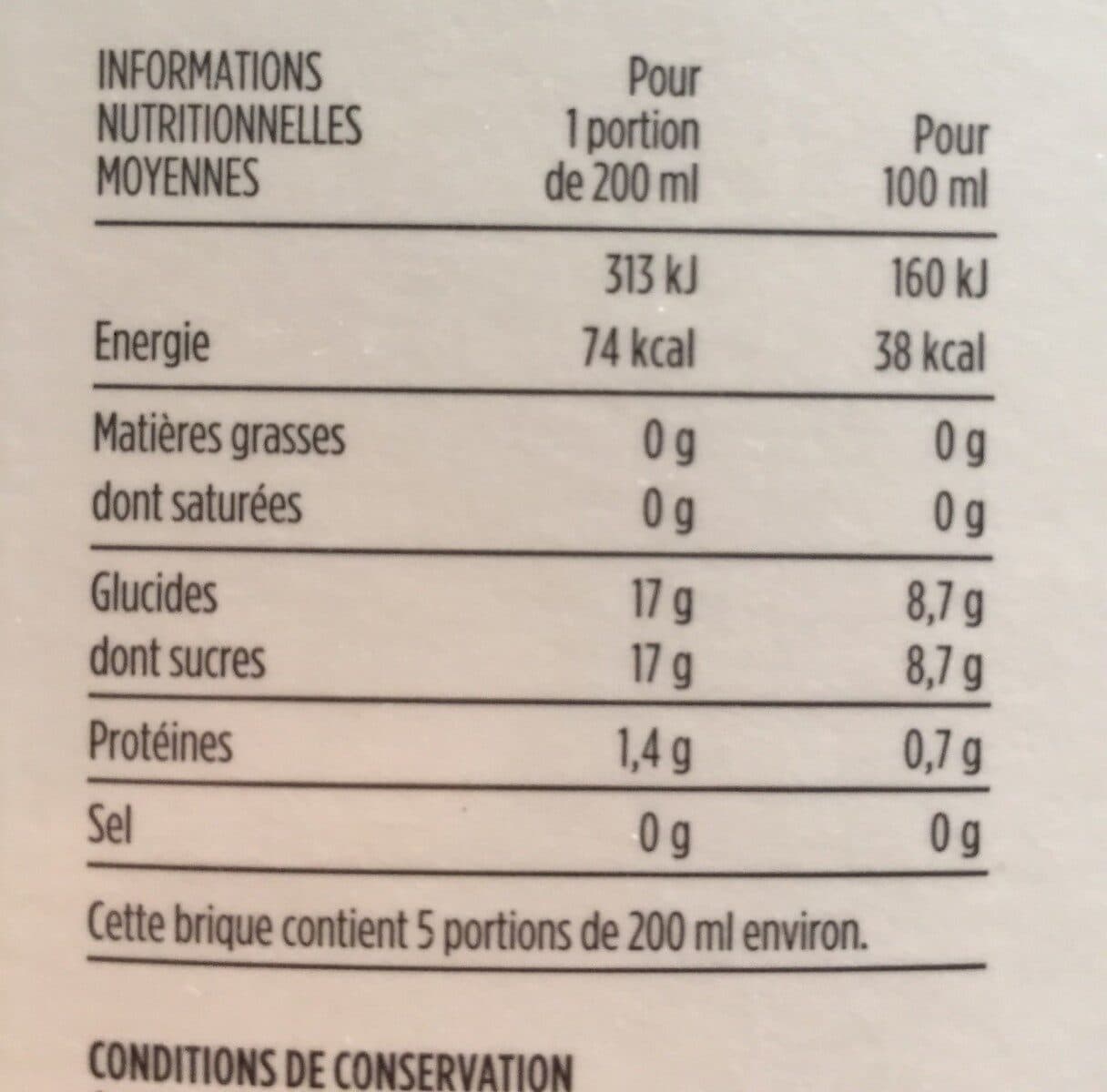Monoprix Orange du brésil packshot