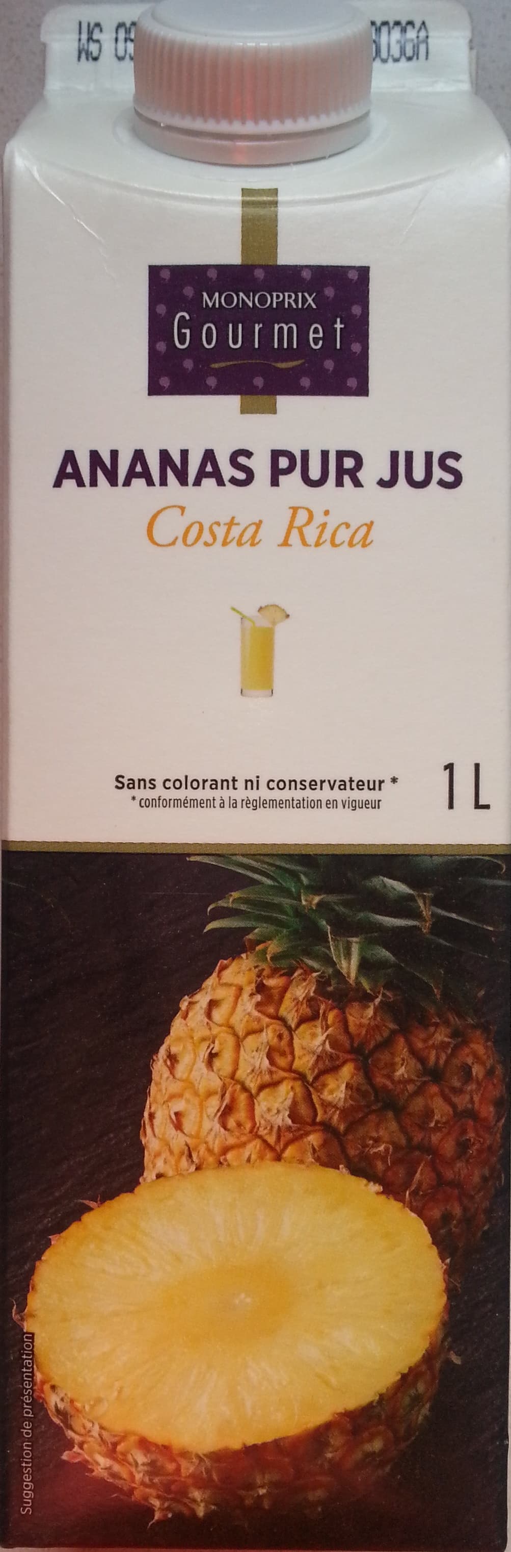 Monoprix Jus d'ananas packshot