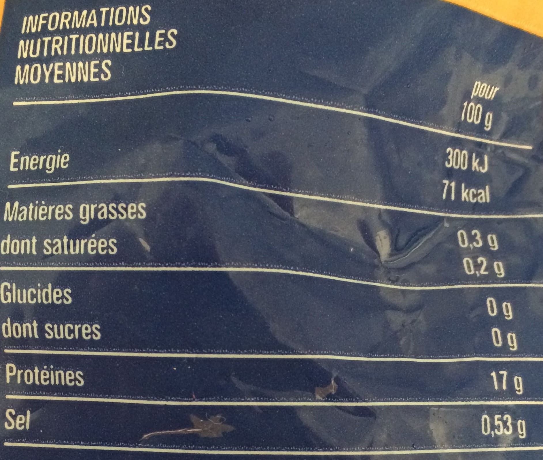 Monoprix Noix de saint Jacques sans corail packshot