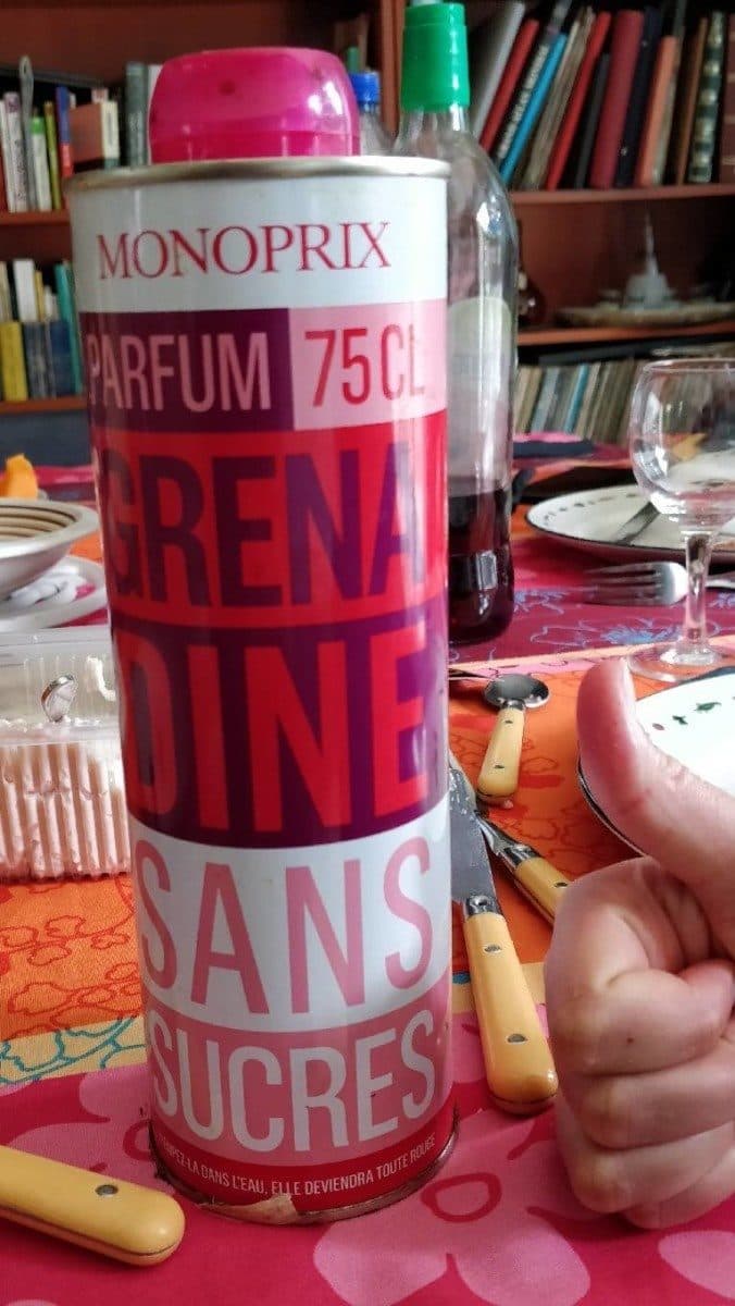 Monoprix Grenadine packshot