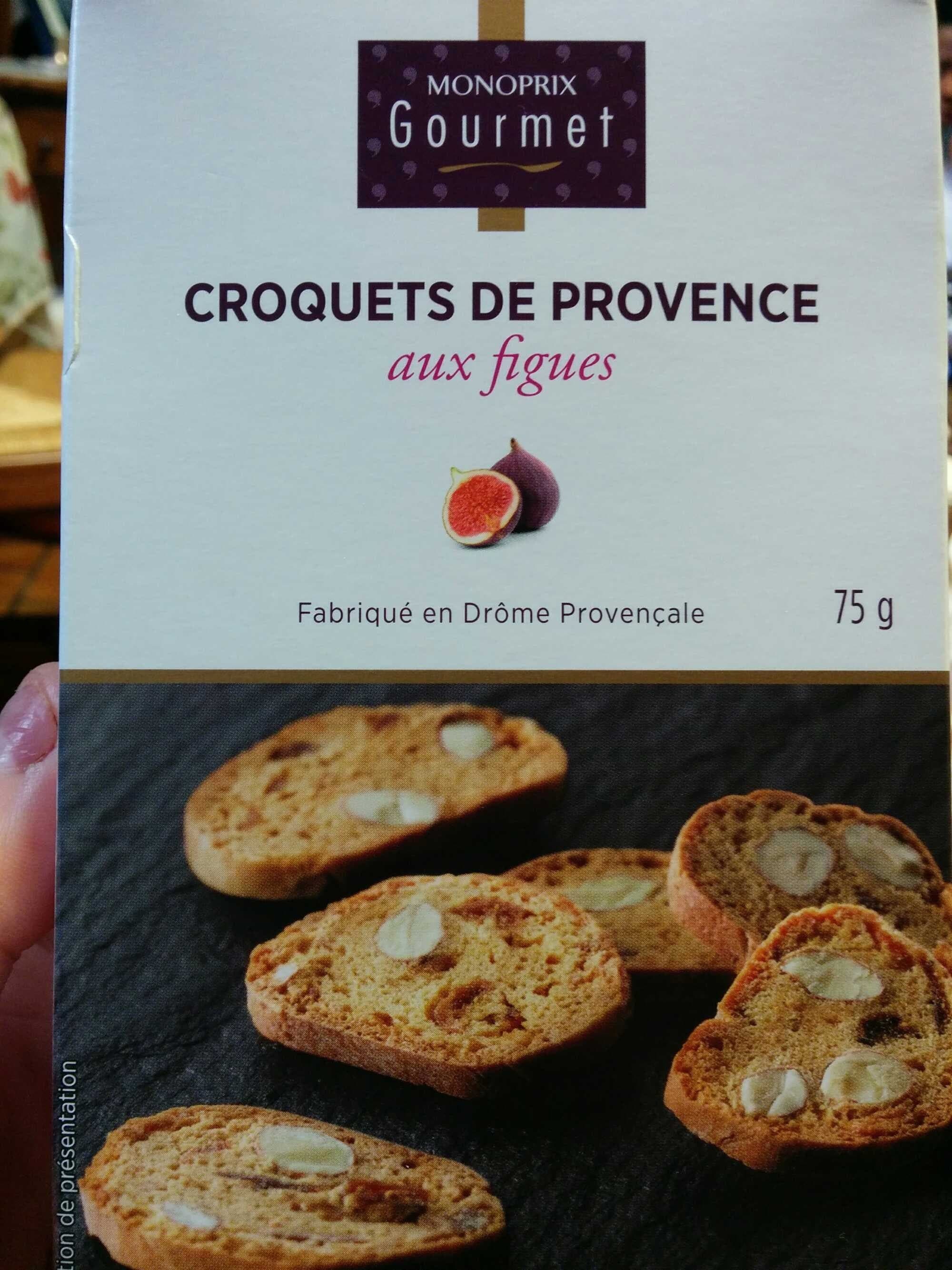 Monoprix Croquets de Provence aux figues packshot
