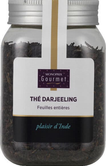 Monoprix gourmet Thé Darjeeling, plaisir d'Inde packshot
