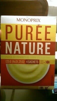 monoprix Purée nature packshot