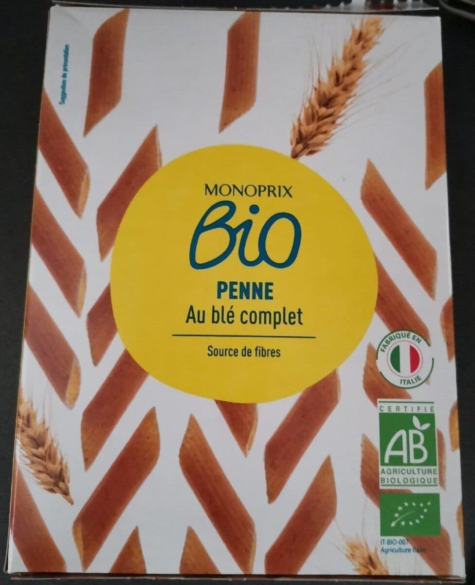 Groupe Casino Penne au blé intégral Bio packshot
