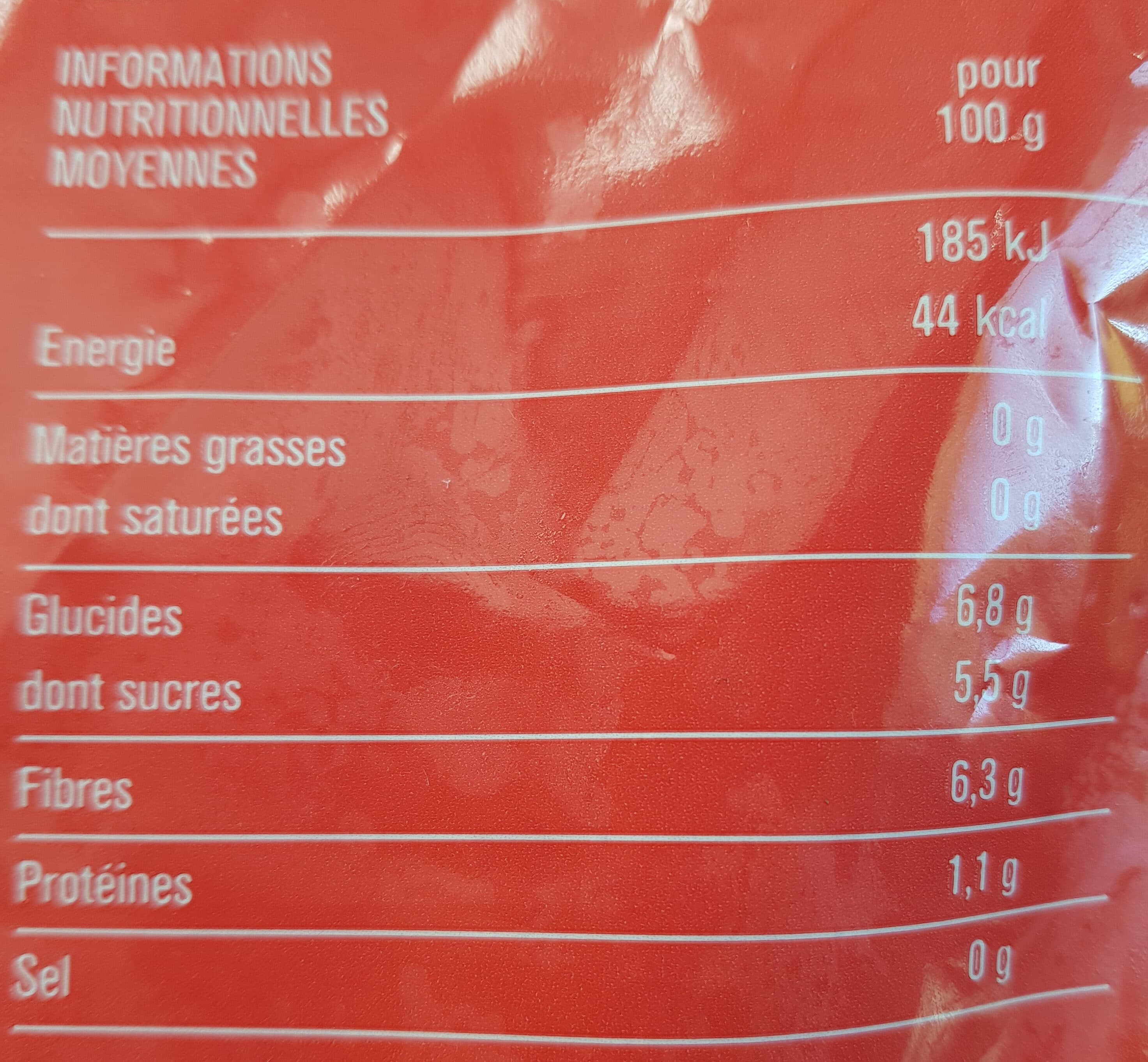 Monoprix Mélange de fruits rouges packshot