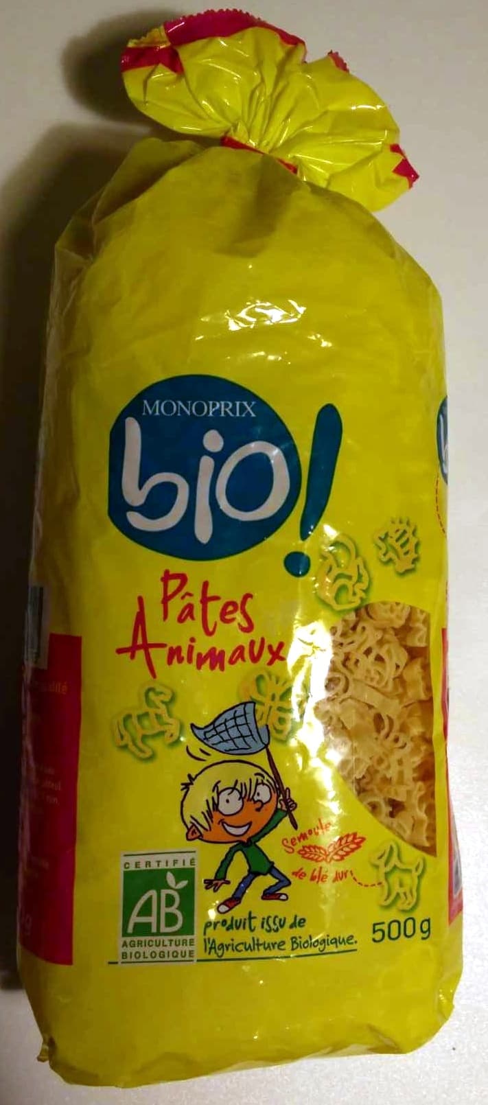 Monoprix Pâtes animaux packshot
