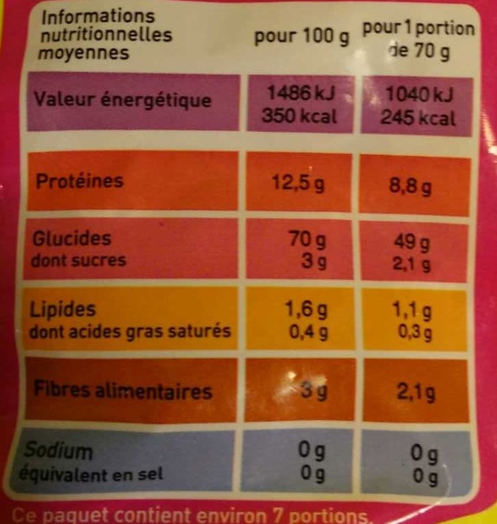 Monoprix Pâtes animaux packshot