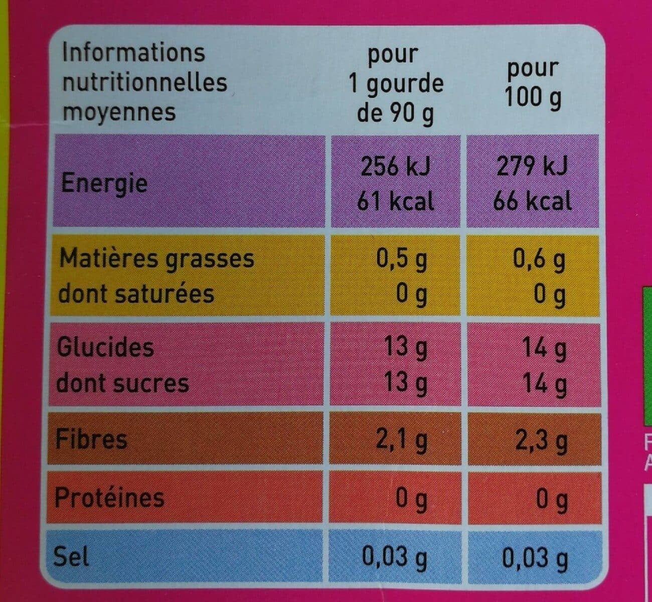 Monoprix Compote Pomme-poire Bio Monoprix packshot
