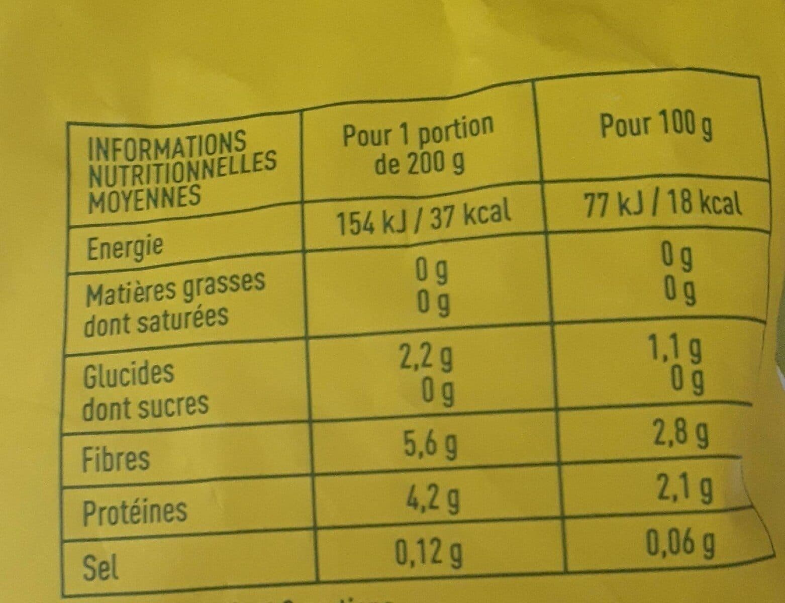 Monoprix Épinards en branches packshot