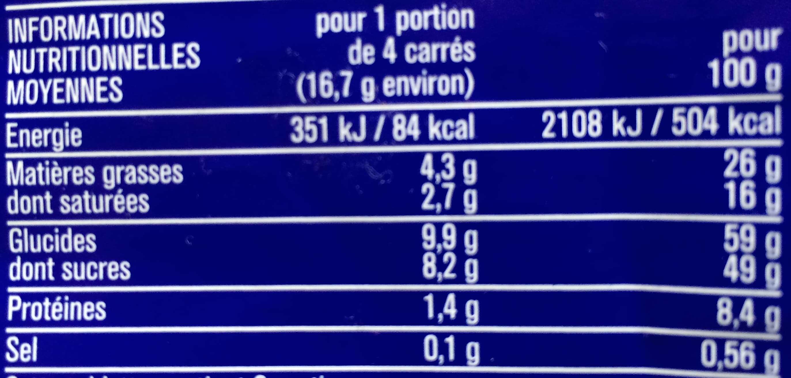 Monoprix Chocolat au lait riz céréales packshot