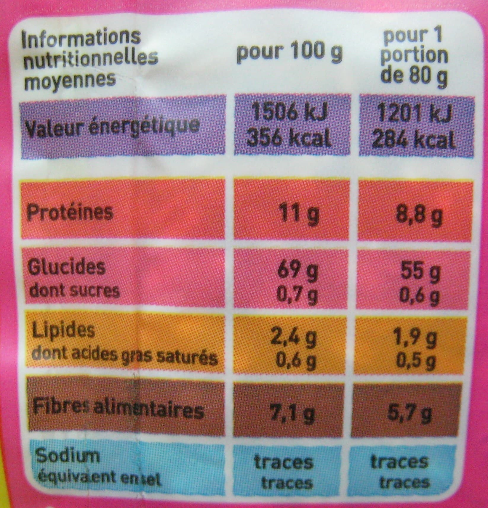 MONOPRIX BIO ! Mélange de 5 céréales Bio packshot