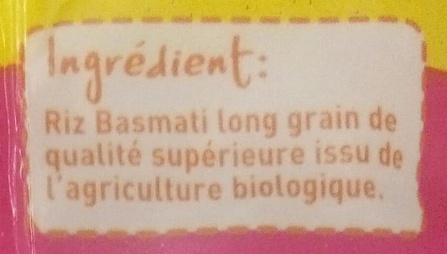 MONOPRIX Riz Basmati packshot